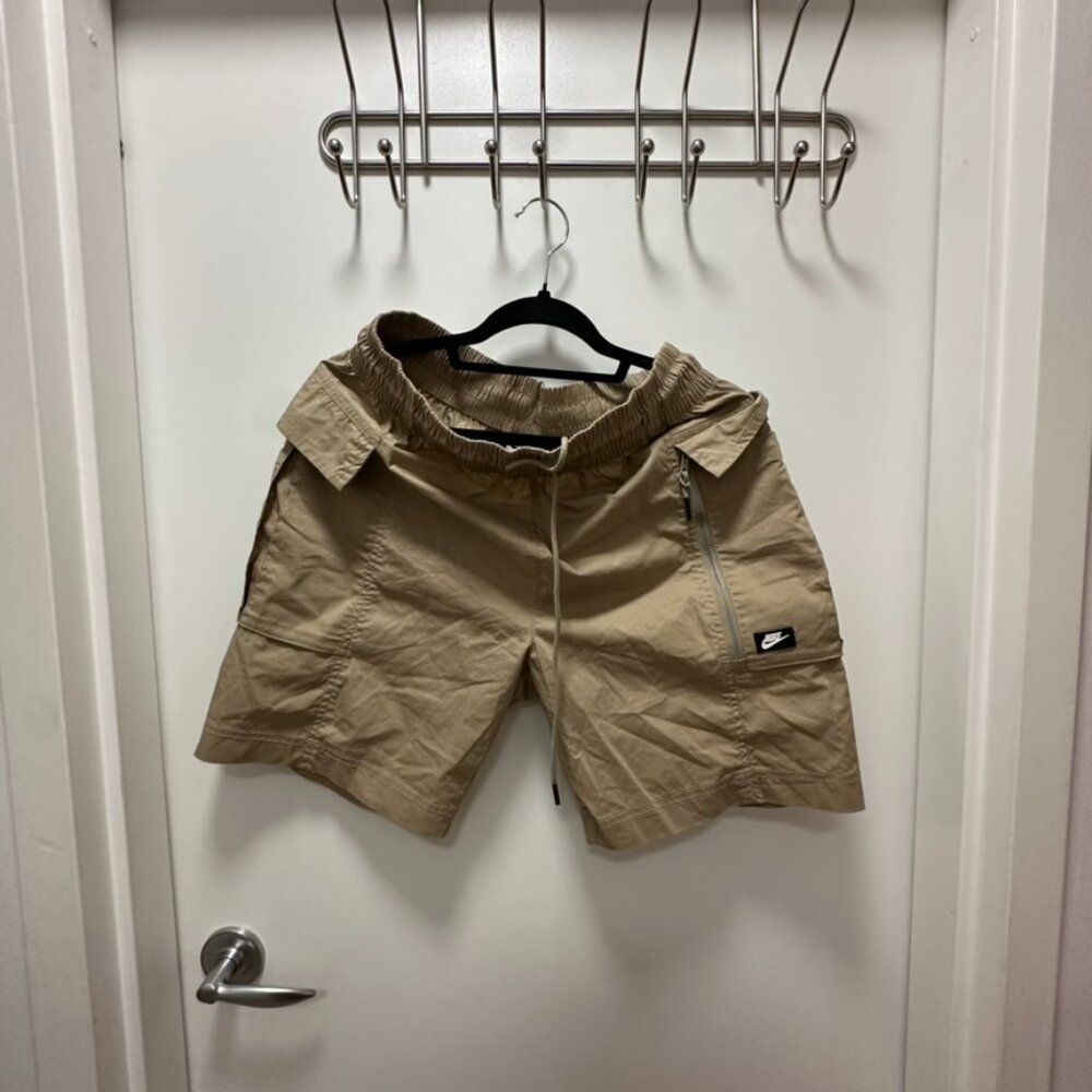 Nike Men's Cargo Shorts in Beige, Size M